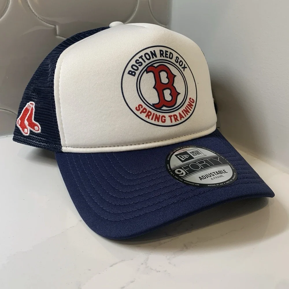 New Era boston red